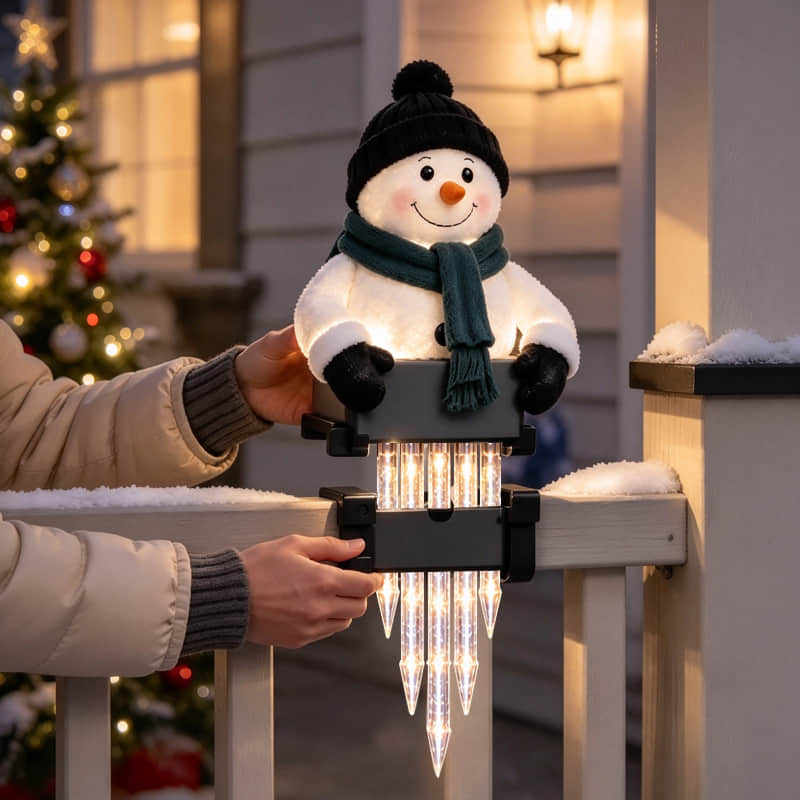 Snowman full of Christmas charm